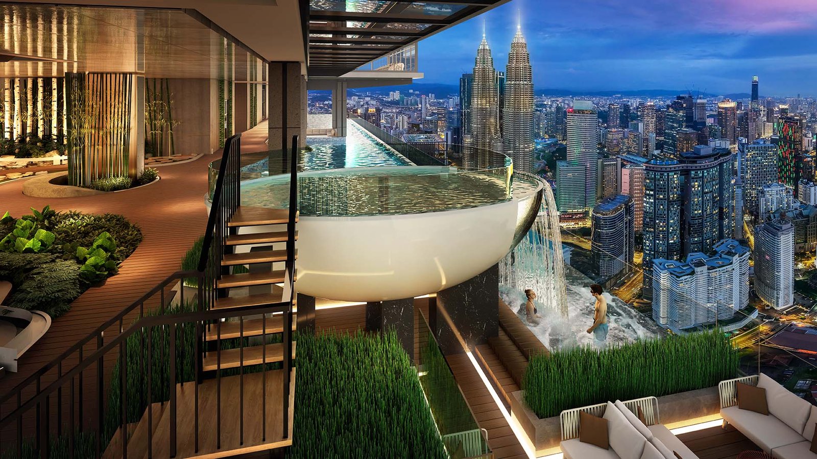 L76 Elevated Heated Pool